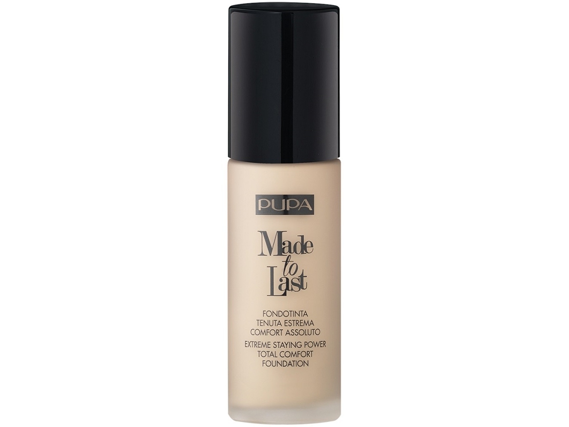 Base Matte Longwear Made To Last 001 Marfim Claro, 30ml Pupa Milano