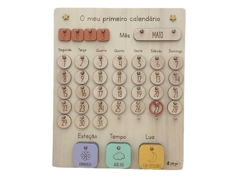 O Meu Primeiro Calendário LITTLE PEA