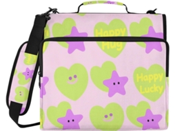 Bolsa para armazenamento de massas com zíper de 3 pontos, altura ideal para ombro e mão, grande capacidade, portátil e para viagens.