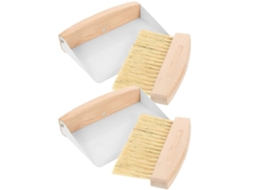 Conjunto de Mini Pá e Escova para Limpeza de Teclado e Mesa ELECTVAULT1 (4 Unidades)