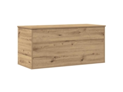 Caixa de Armazenamento Carvalho Artisiano 100x42x46 cm MAISON EXCLUSIVE
