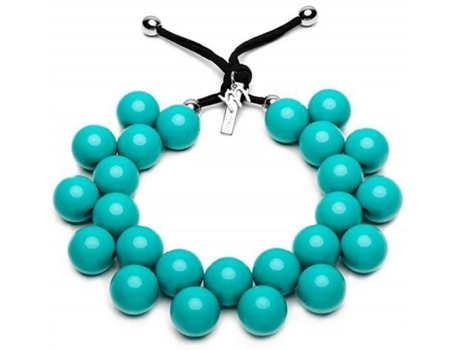 Colar Ballsmania Original C206 16 5127 Azzurro Cerâmica, Para Mulher, Sbm0056