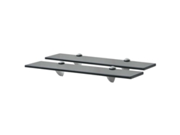 Vidaxl Prateleiras Flutuantes 2 Pcs Vidro 50x10 Cm 8 Mm