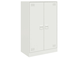 Sideboard, Sideboards Vidaxl Branco Aço (n/a)