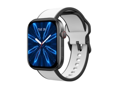 Smartwatch BEUNIK GTX (1.99” AMOLED - Bluetooth - Autonomia Até 12 Dias - Branco e Preto)