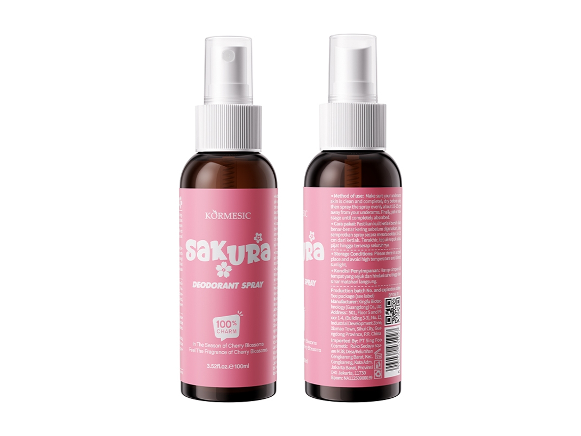 Spray Desodorante Amz Sakura Ind 100ml