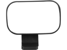 Espelho Retrovisor Infantil Para Carro, Preto, Ajustável.