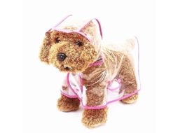 2026 abrigo Impermeable para Perros Con Capucha Transparente Talla S a XXL Reflectivo Y Correa Ajustable 2 Unidades