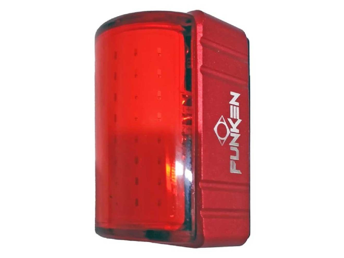 Clique Luz Traseira Integrada 500Mah Preto 100 Lumensfunken