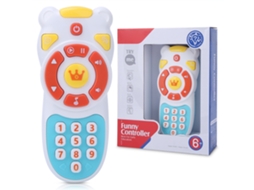 Ats brinquedo Telefone Infantil com Sons Música Luzes Coloridas para Aprendizagem e Consolo de Criança Bebê