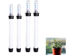 Conjunto De 4 Medidores Umidade Do Solo, Indicador Nível Água, Testador Para Plantas, Prático Água Plantas Aquaforge