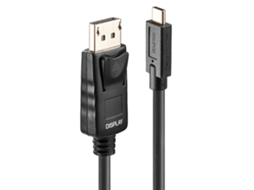 Cabo Displayport 24 Pinos Usb C Para Displayport 10 M Lindy