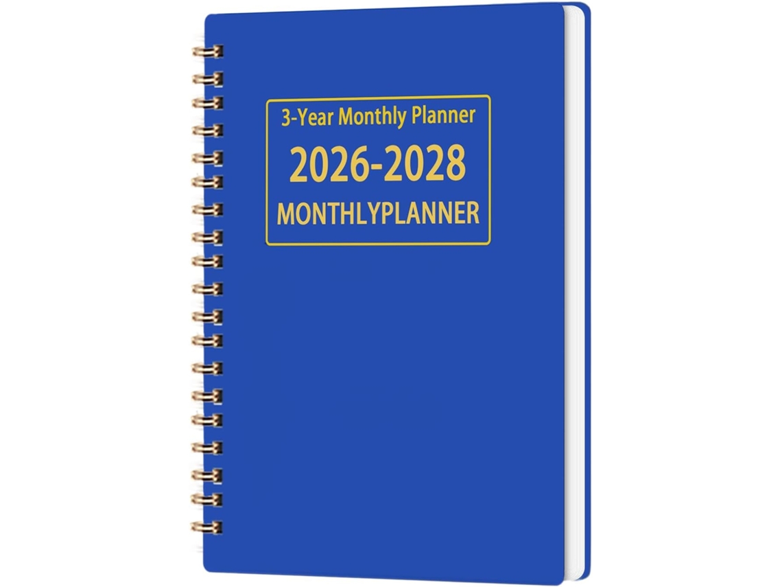 Agenda 2026- 2028– 21, 6 X 15 X 17 Cm– Diário De Gestão– Caderno Para Escritório, Trabalho, Escola,