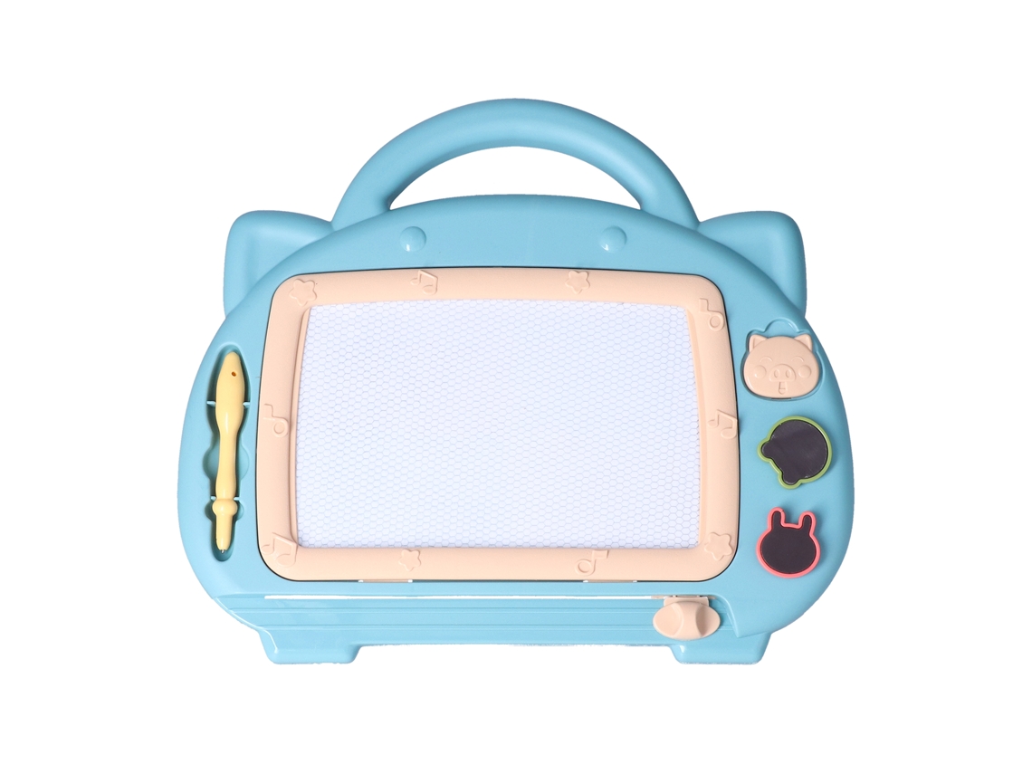 Primerox quadro de Desenho Infantil Magnético Colorido para Crianças Acima de 3 Anos Flat Haze Blue