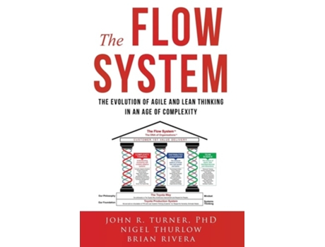 Livro The Flow System The Evolution of Agile and Lean Thinking in an Age of Complexity de John Turner, Nigel Thurlow et al. (Inglês)