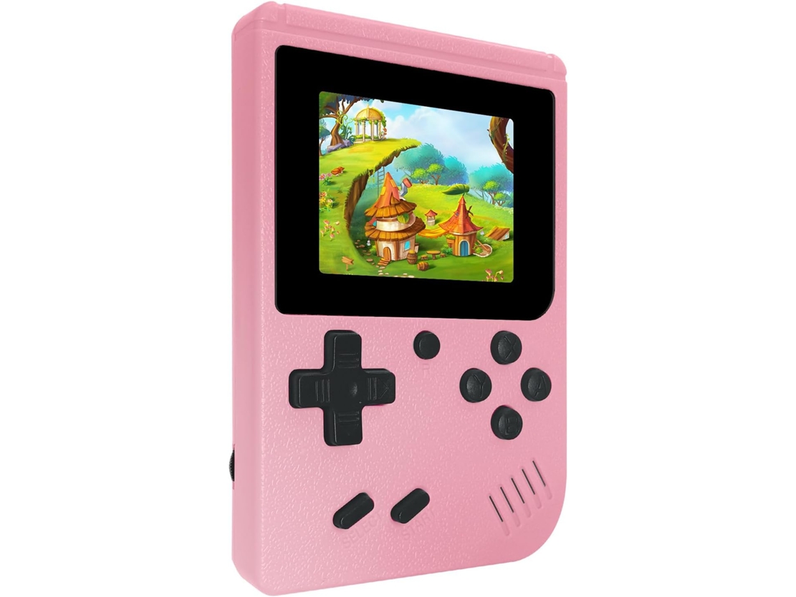 Console Portátil Retrô com 400 Títulos Clássicos AQUAFORGE