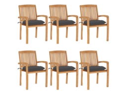 Garden Chair, Garden Chairs Vidaxl Antracite Madeira (n/a)