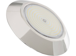 Foco Led Submersível Para Piscina, 3000k, 12 V Ca/cc, Ip68, Aço Inoxidável, 24 W, Xtrapool 3000k Branco Quente