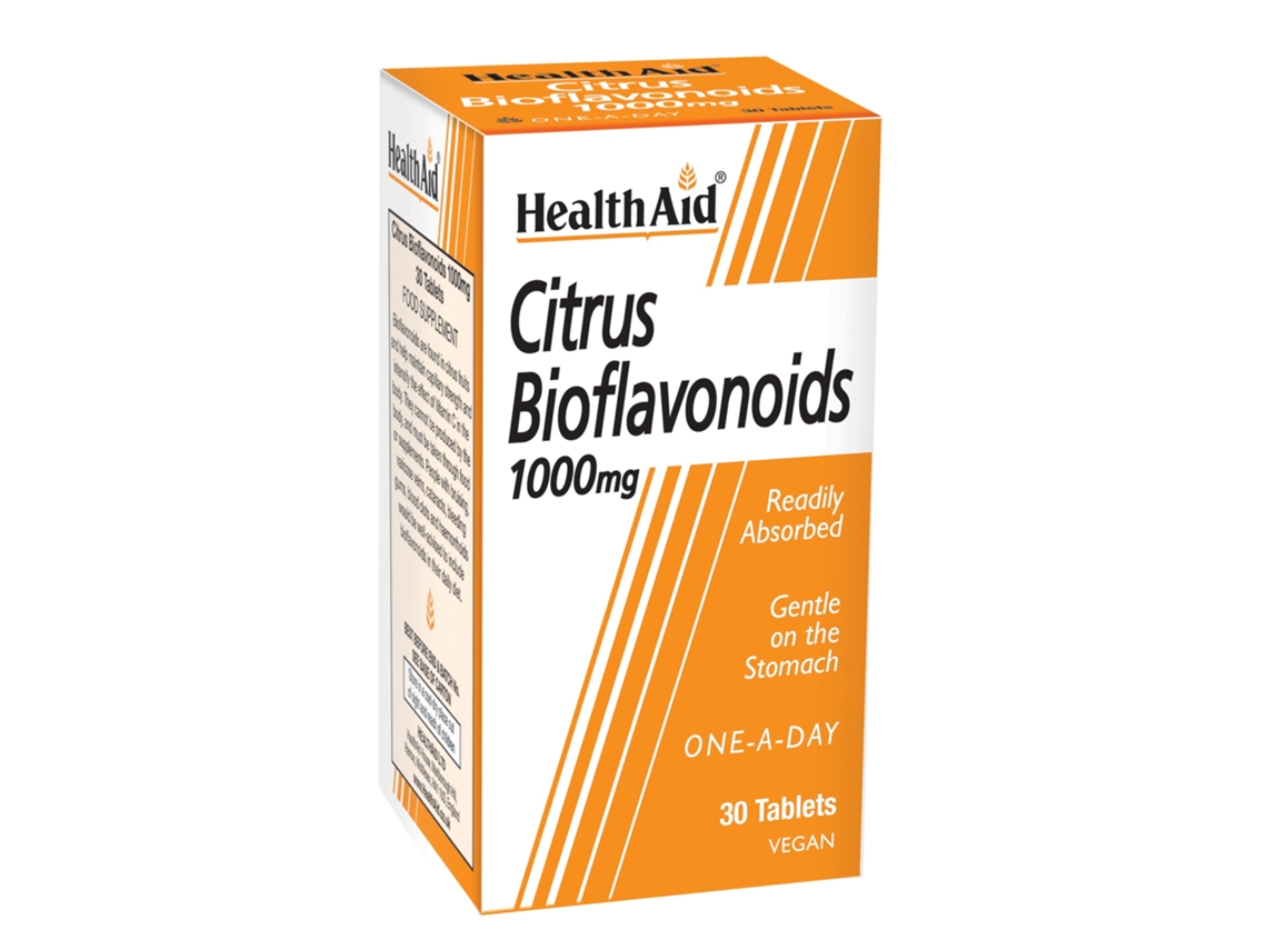 Health Aid Vegan Citrus Bioflavonoids 1000mg 30's