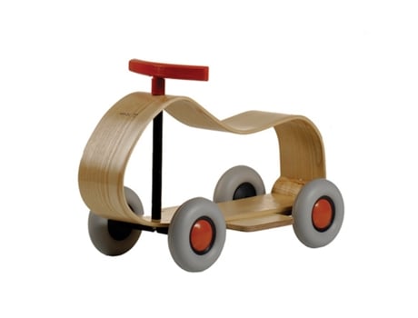 Carro SIRCH Madeira - Branco - 57 x 25 x 37 cm)