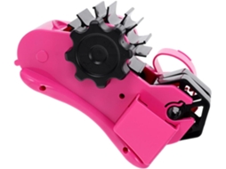 Dispensador térmico semiautomático galvanizado com chapas de aço inoxidável para uso em escritórios e lojas, com suporte.