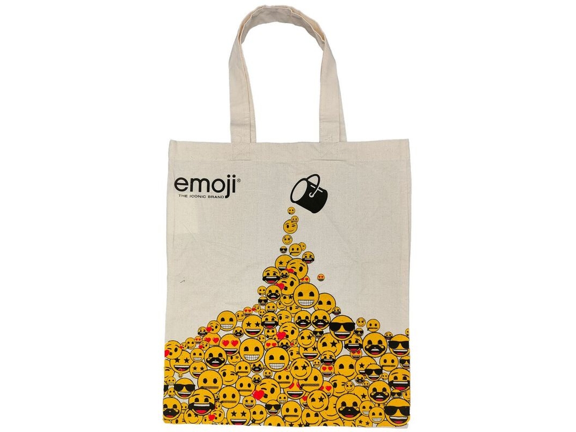 Bolsa De Algodão Emoji Chávena