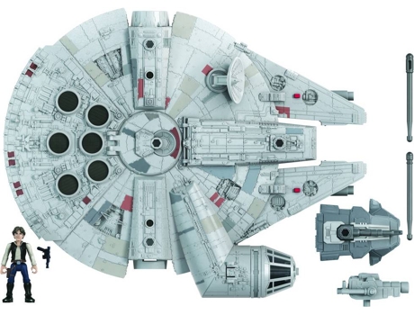 Figura de Ação  Halcón Milenario Mission Fleet (Idade Mínima: 4 anos)