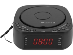 Leitor Cd Portátil Tonysa, Com Bluetooth, Rádio, Controle Remoto, Alto-falante, Carregamento Usb