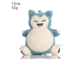 Boneco GAATPOT 7-14Cm Pokemon Anime Figures Pikachu Eevee Vulpix Charmander Snorlax Stuffed Plush Doll Pet Keychain Ornaments Model Toys Gifts