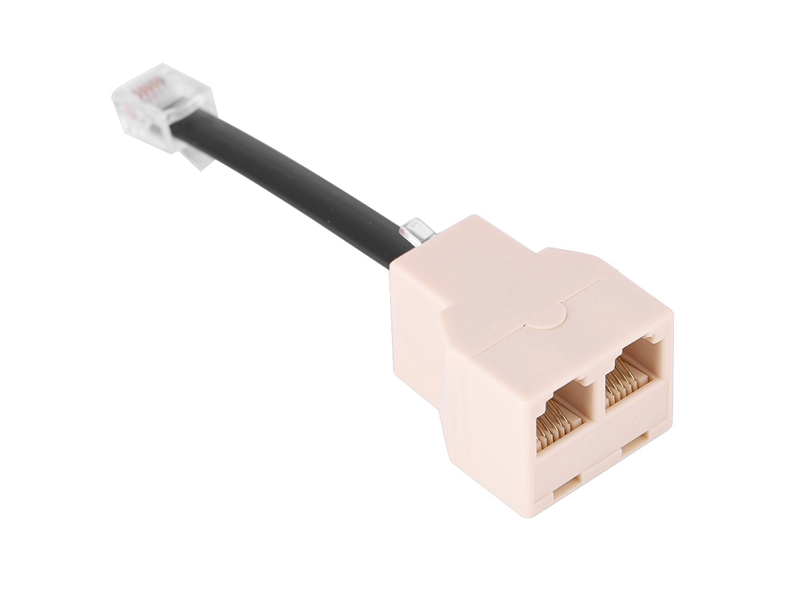 Divisor De Microfone Veicular 6 Núcleos Universal Conversor 1 Para 2