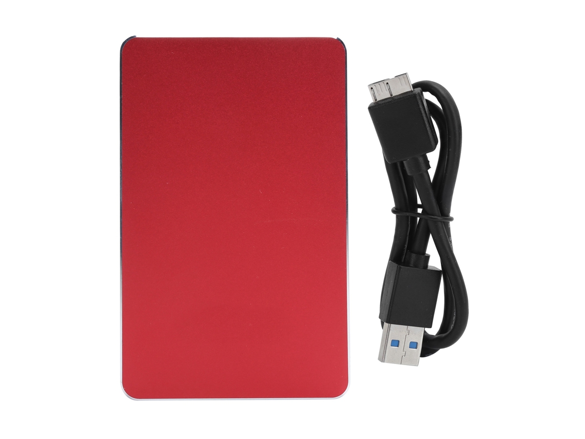 Yvonne 2.5 Polegadas Usb3.0 1tb Disco Rígido Externo Portátil Móvel Vermelho