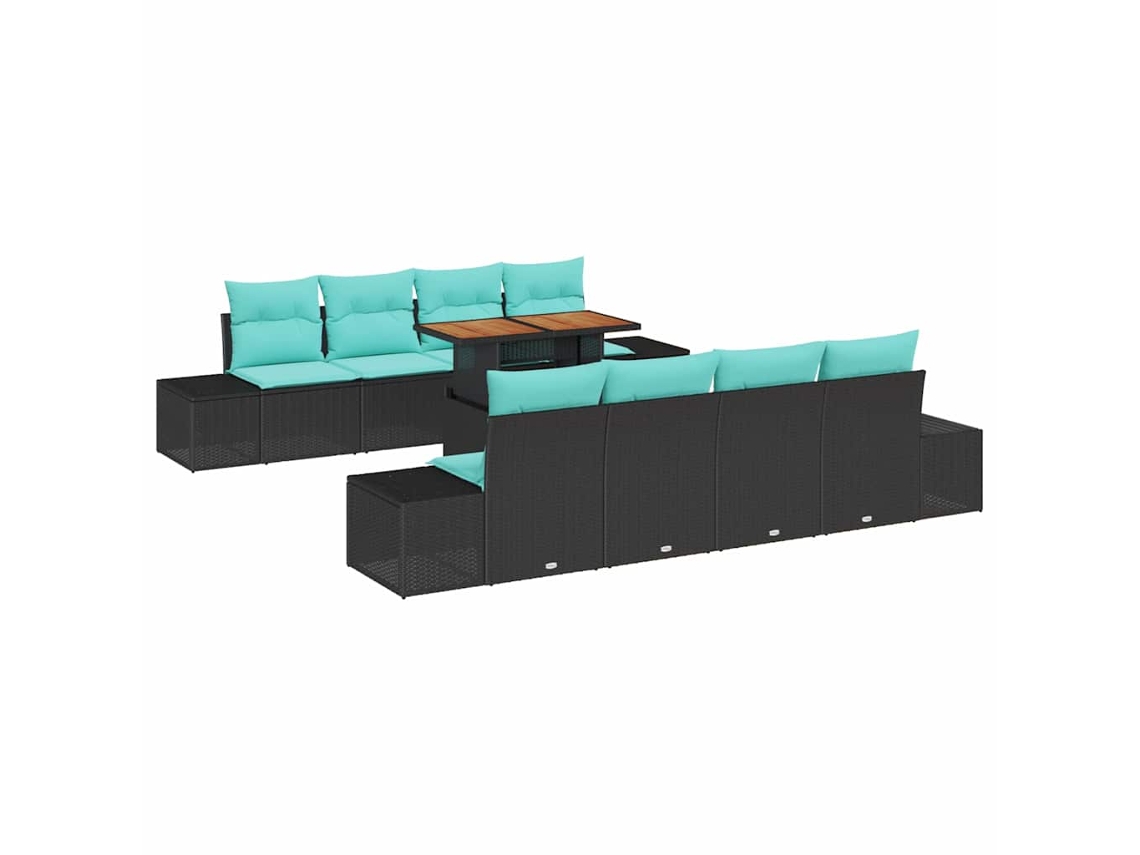 Maison Exclusive - Conjunto De Jantar Para Jardim 7 Unid. 6-número De Lugares