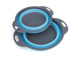 O Novo Coador De Silicone Dobrável, Coador Dobrável Para Frutas, Cesto De Cozinha, Coador De Dobrável