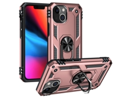Capa De Celular Com Suporte De Anel De Pc E Tpu À Prova De Choque Para Iphone 14 Plus