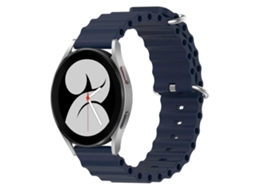 Pulseira De Silicone De Cor Sólida Estilo Oceano Para Samsung Galaxy Watch 4 (40 Mm X 20 Mm).