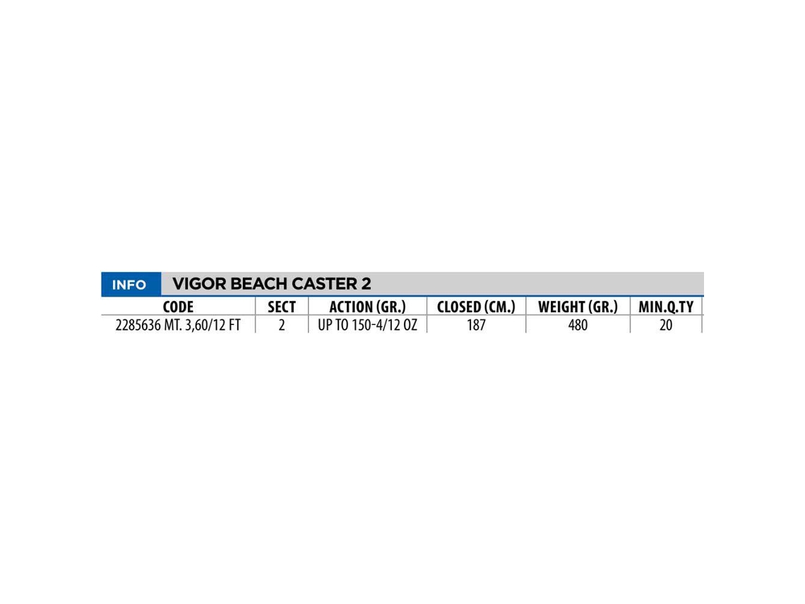 Lineaeffe Vigor Beach Caster 2
