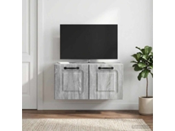 Vidaxl Gabinete De Tv De Parede Sonoma Cinzento 59,5 X 31 X 30 Cm