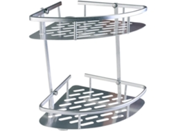 Étagère De Dangle En 360 X 300 Mm De Argenté Gokoco