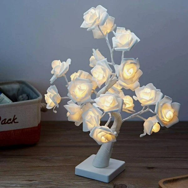 Luminária De Mesa Led, Acabamento Rosa, Para Cabeceira, Escritório, Sala Ou Ambiente Decorativo, Para Utilização Diária Em Espaços Interiores