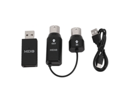 Adaptador midi sem fio EOOCOO, transmissão para cabo USB