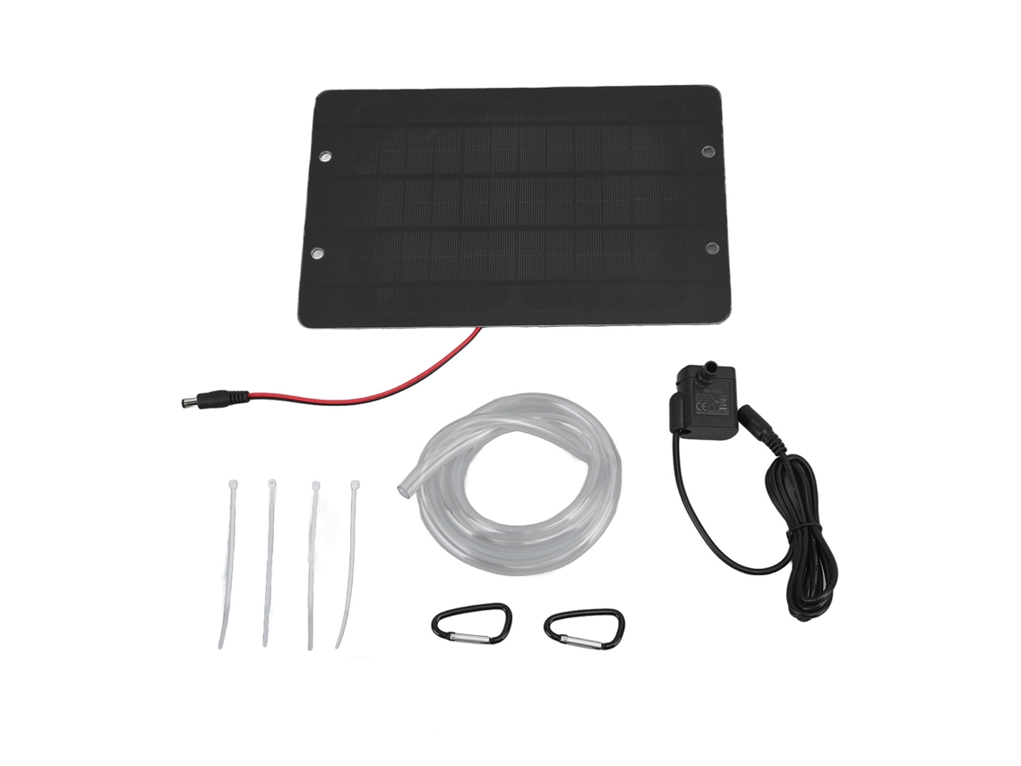Fonte Solar 6v 10w com Bomba D'água para Lago Pequeno Tanque de Peixe