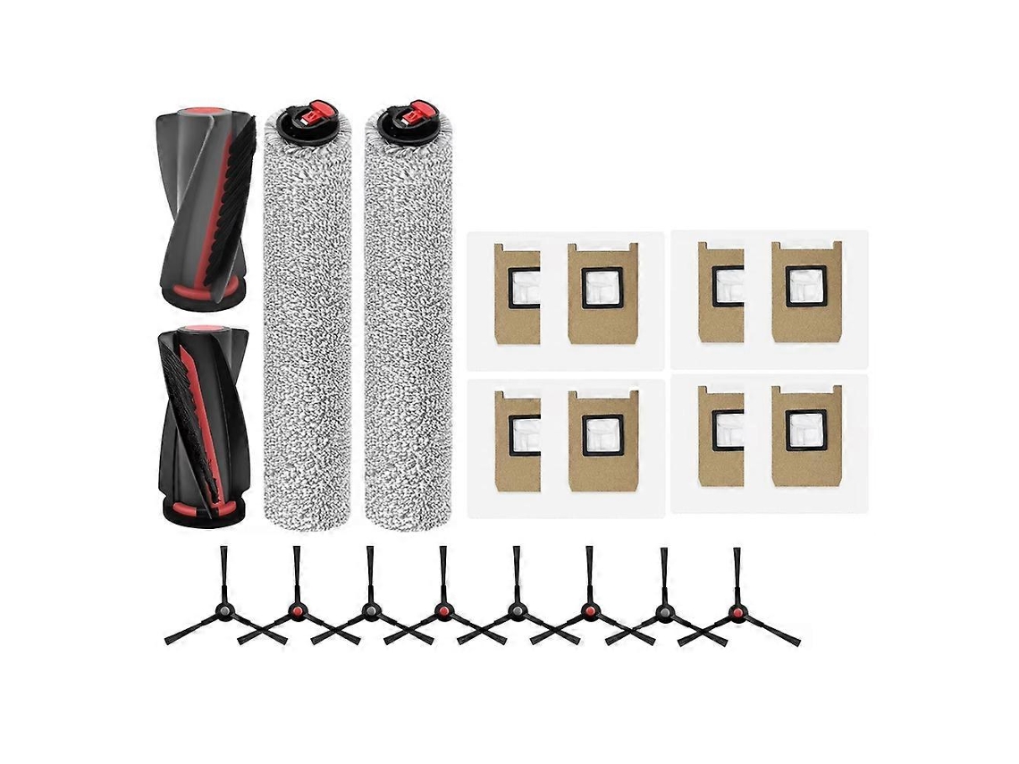 Peças De Reposição Para Aspirador De Pó Eufy Omni E28/e25: Escova Principal, Escova Rotativa, Escova Lateral E Saco De Pó.
