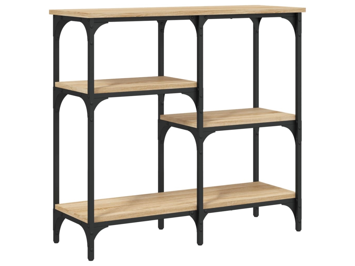 Console Table, Console Tables Vidaxl Marrom Madeira Processada (n/a)