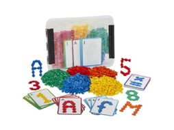 Brinquedo Educativo Plus Plus Para Aprender Números E Letras, Multicolorido