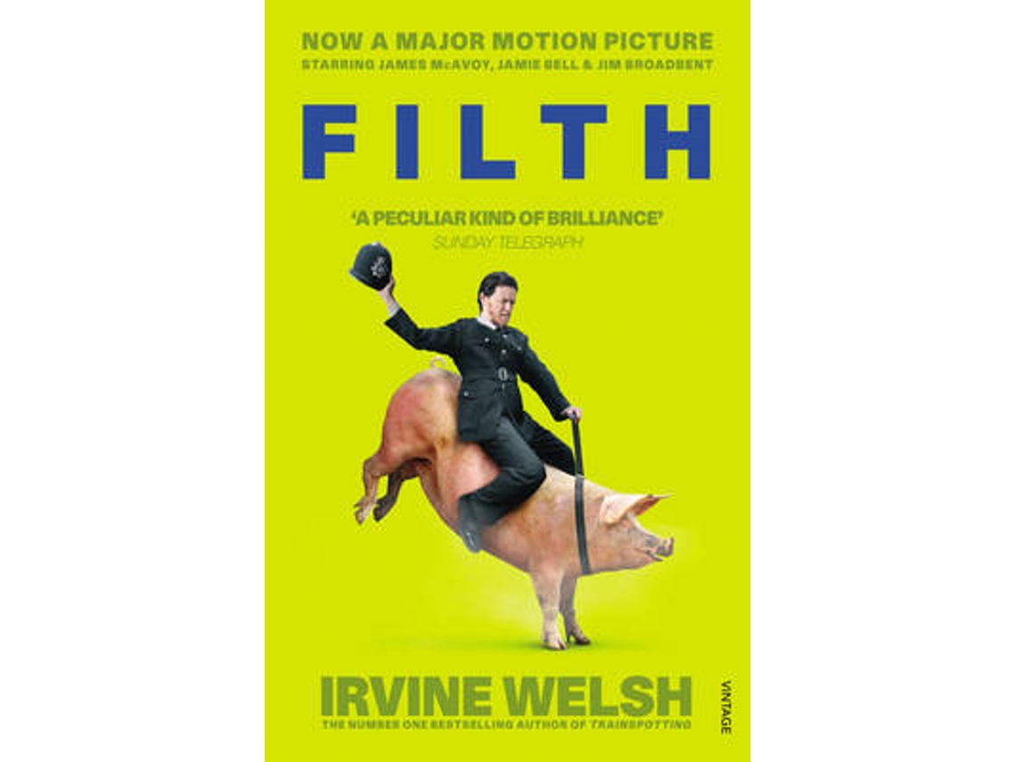 Livro Filth de Irvine Welsh (Inglês)