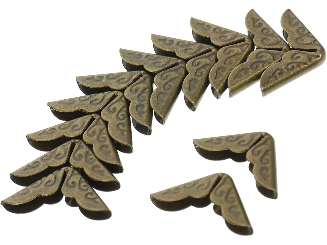 Proteja- Élégante De 14mm Em Metal Vintage Lote De 50 Para Álbuns E Dossiers Para Scrapbooking E