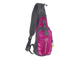 Bolsa Transversal LAXISCREED Impermeável Multifuncional Vermelho Rosa