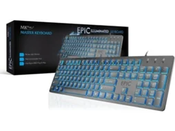 Teclado MK PLUS TG8120EPIC (USB - Idioma Português - Teclado Numérico)