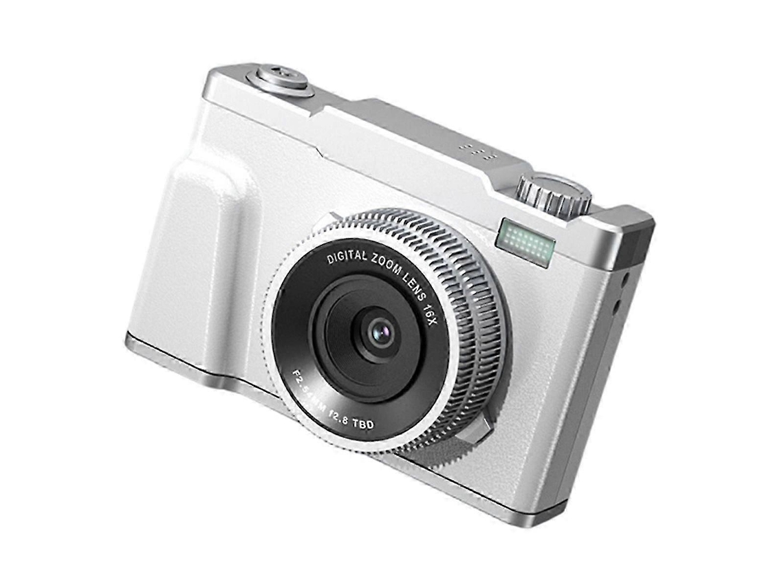 Máquina Fotográfica Digital 4k 48mp Com Leitor Mp3, Zoom 8x E Ecrã De 2,4 Polegadas