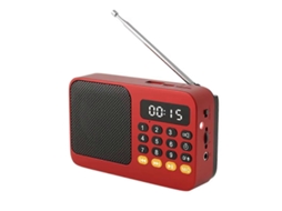Rádio Fm Portátil Pequeno De Emergência Recarregável D Olysi Shop